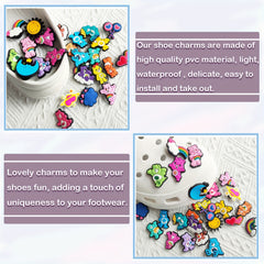25Pcs Bear Charms for Shoe Decoration