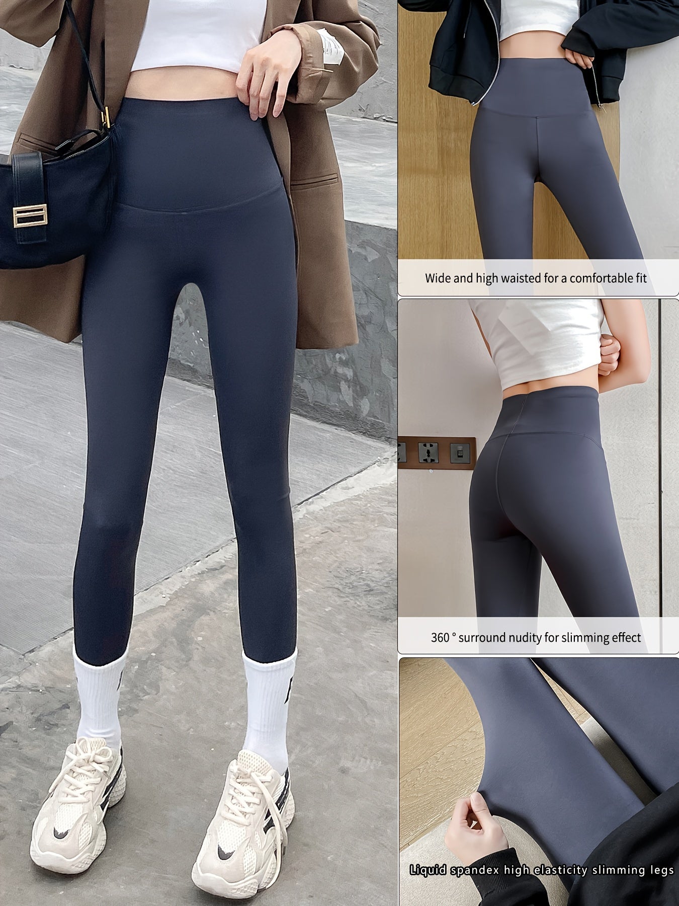High Waist Yoga Tight Pants Stretchy Leggings