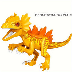 Dino Block Kit Brachiosaurus T-rex Velociraptor