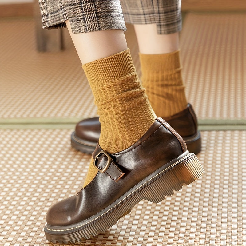 10 Pairs Boy's Crew Socks Breathable Comfy Casual Style Unisex Socks