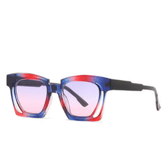 Vintage Small Square Sunglasses Men's Gradient Eyewear UV400