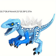 Dino Block Kit Brachiosaurus T-rex Velociraptor