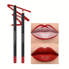 VERONNI Nude Matte Lip Liner Pencil Waterproof Sweatproof Correcting Lip Pen