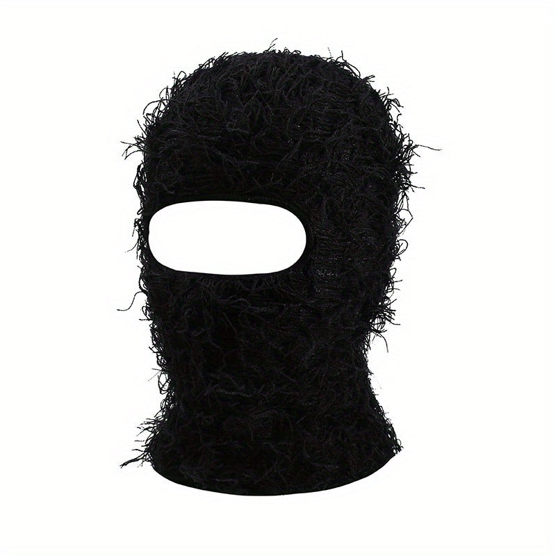Unisex Thermal Knitted Mask Full Face Covering Outdoor Sports Cycling
