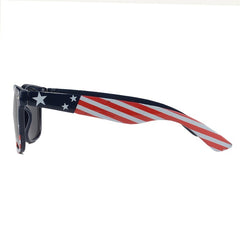 2 Pcs National Flag Frame Classic Rectangle Unisex Sunglasses