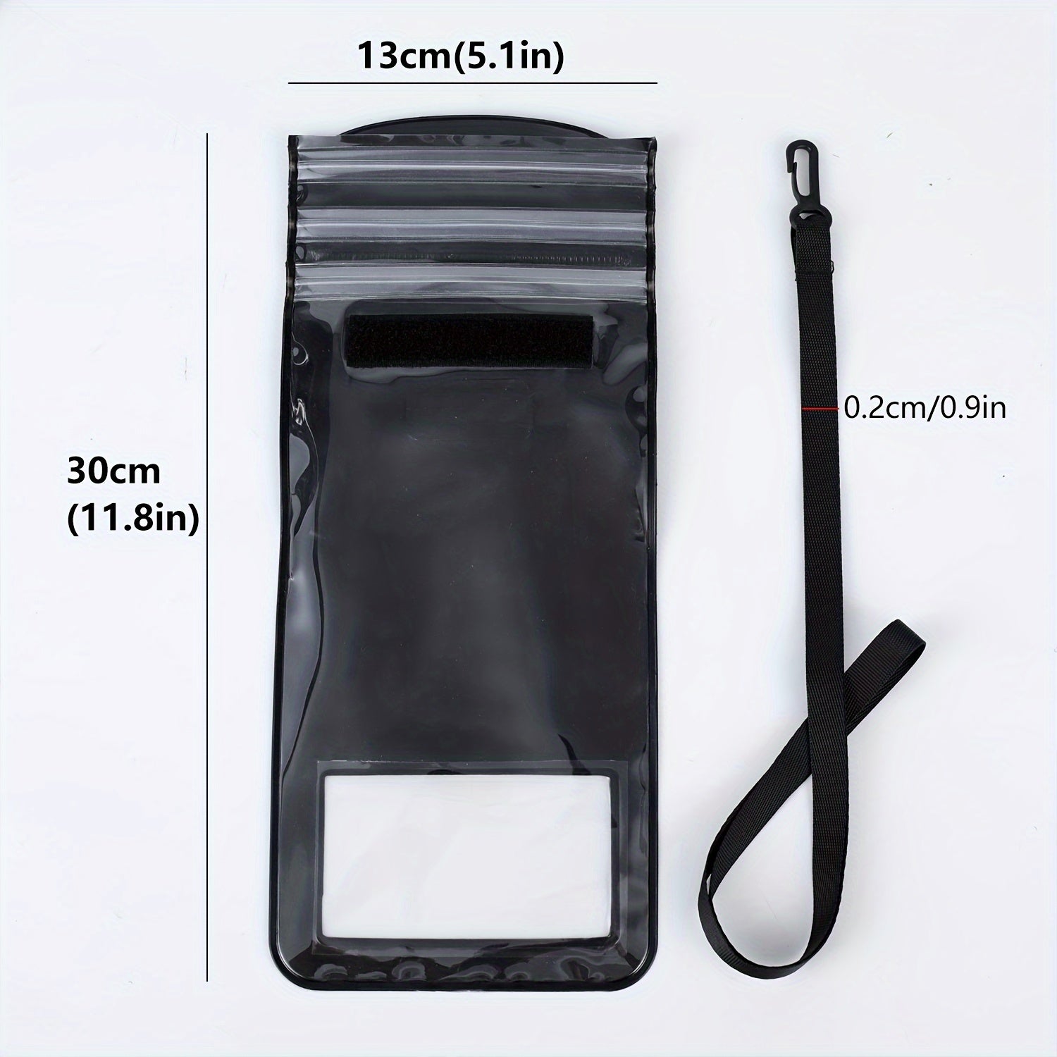 17" Waterproof Phone Bag w/Lanyard - Anti Low Temp Storage