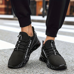 Men's Lightweight Running Sneakers Breathable Jogging Shoes