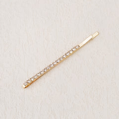 6pcs Rhinestone Hairpin Metal Golden Hair Clip Wedding Birthday Cosplay Costumes