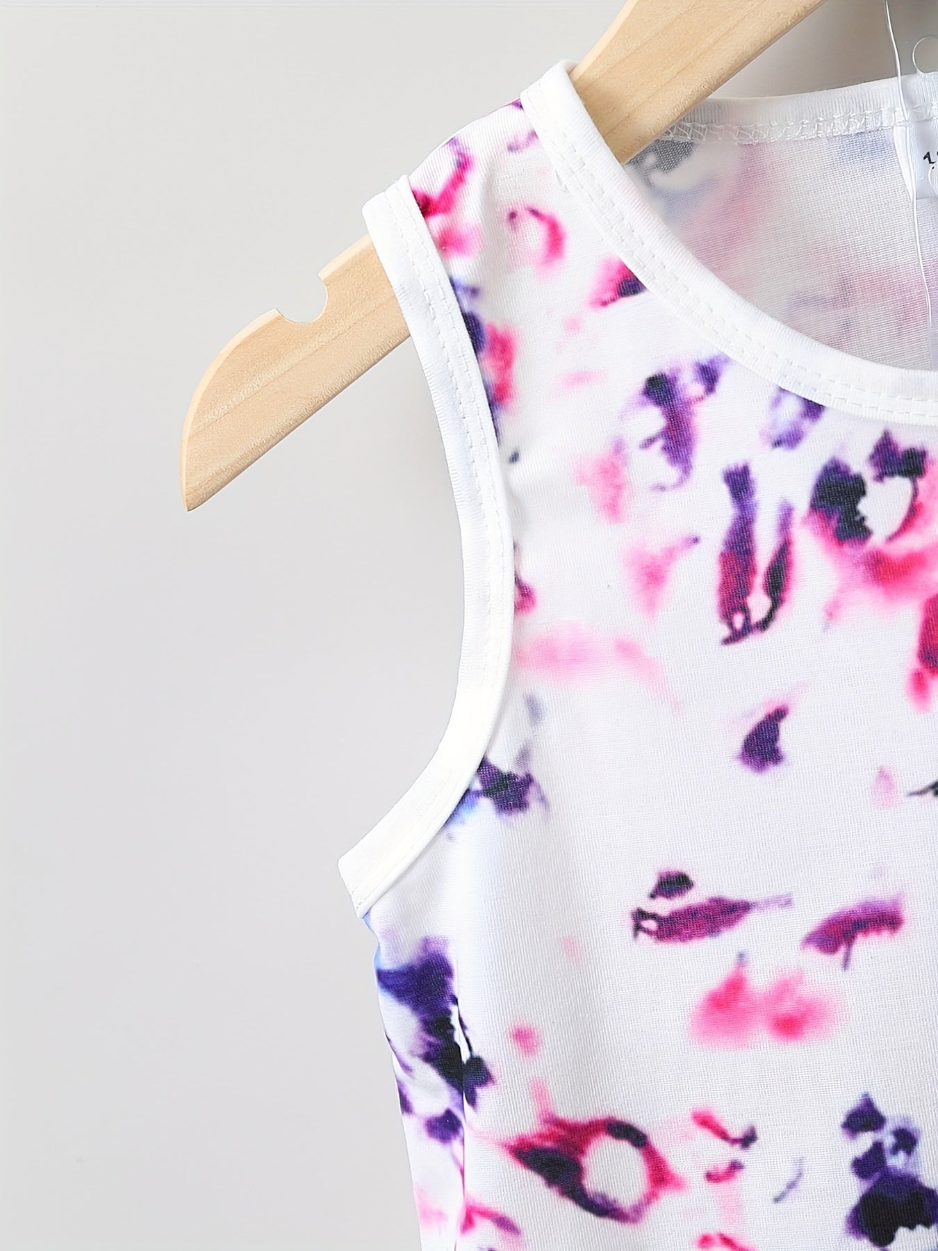 Teen Leopard Print Tank Top & Shorts Set for Summer