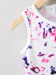 Teen Leopard Print Tank Top & Shorts Set for Summer