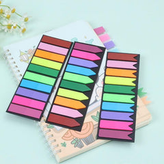 600Pcs Sticky Notes Tabs Page Markers Highlighter Strips for Binders Books
