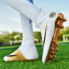 Boys Turf Anti Slip Football Shoes Lightweight Sport Shoes