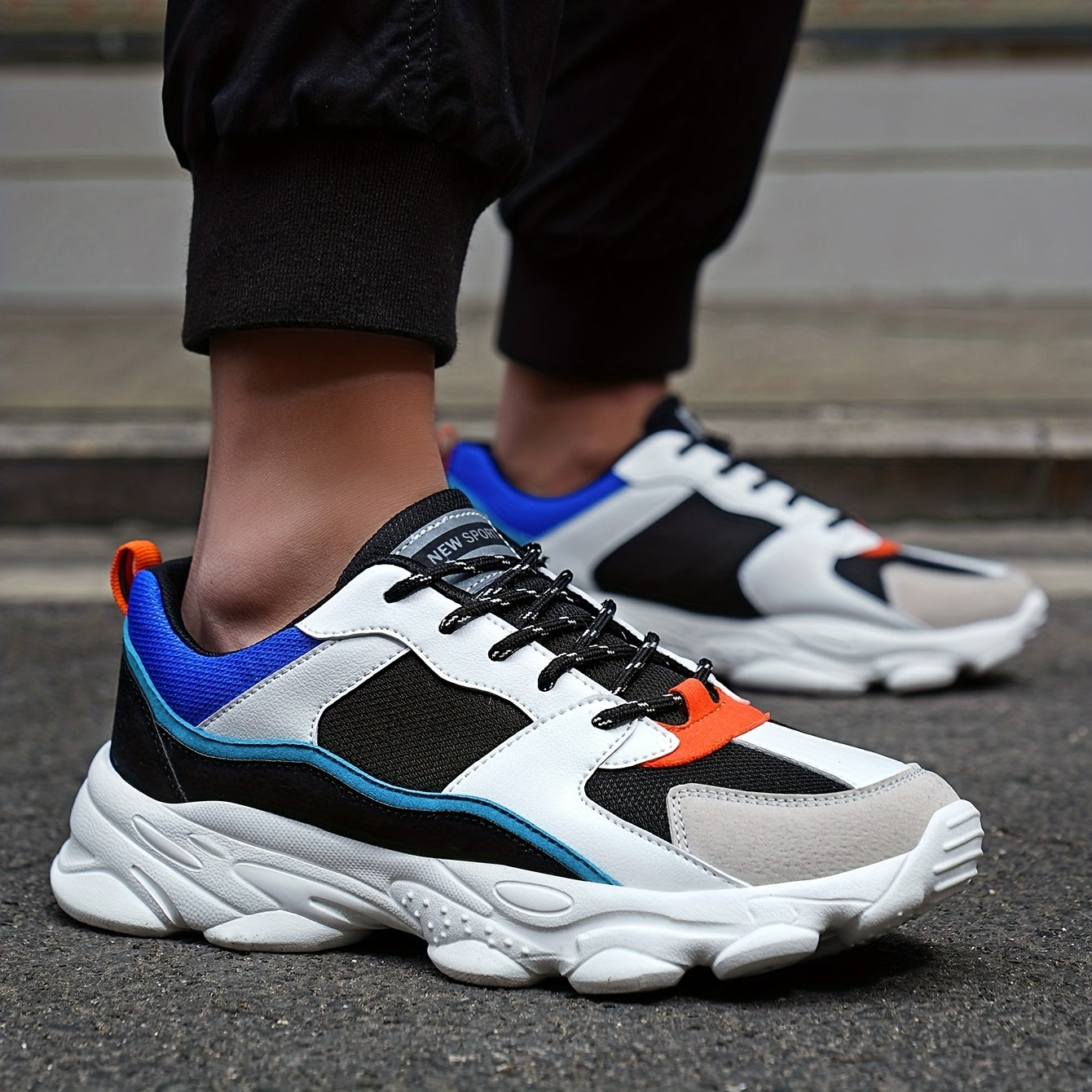 Men's Shock Absorbing Athletic Shoes For Running Gym Spring Summer