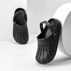 LUOFU Men's Lightweight Comfy Clogs Hollow Out Non Slip Garden Shoes