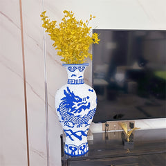 Creative Porcelain Vase Building Blocks Set - Fun Holiday & Birthday Party Game