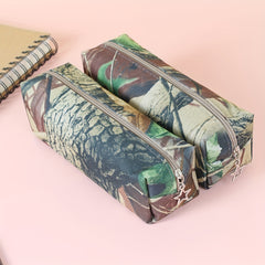 Waterproof Oxford Cloth Pencil Bag with Large Capacity