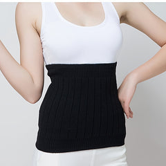 Warm Wool Waist Pad Girdle Men Women Thickened Lengthened Knitted