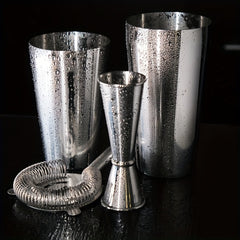 4pcs Stainless Steel Cocktail Shaker Ounce Cup