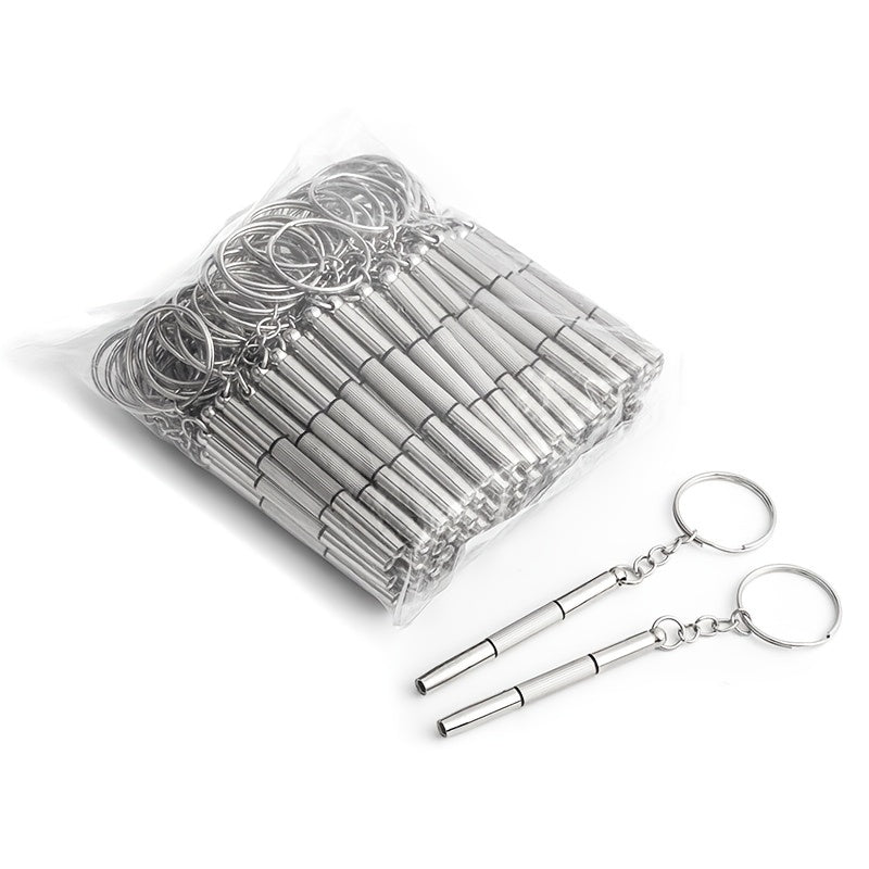 Portable Screwdriver Keychain for Glasses Repair