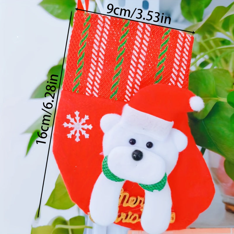Christmas Snowman Stockings Candy Bags