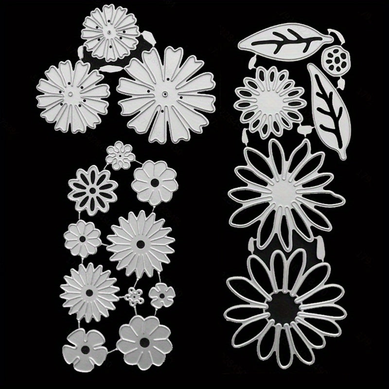 3D Flower Metal Cutting Dies for DIY Crafts Scrapbook Album Paper Card