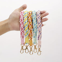 Yiflin Boho Keychain Wrist Lanyard For Keys