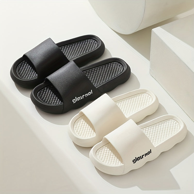 Men's Lightweight Non Slip Open Toe Quick Drying Slides