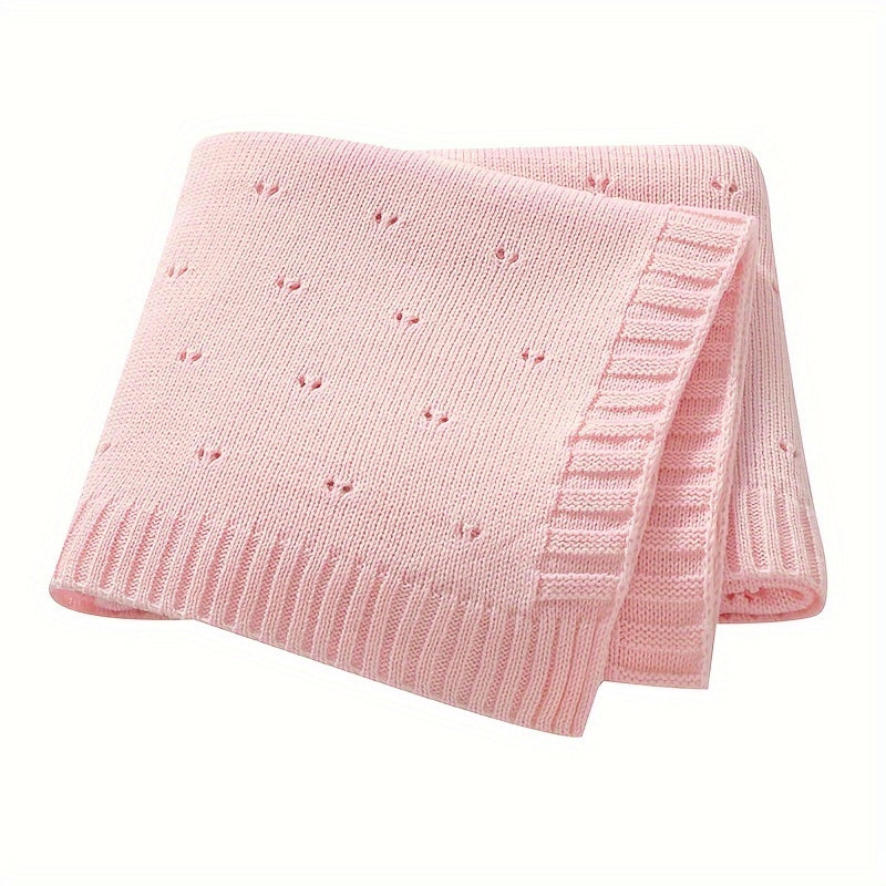 Cozy Unisex Blanket in Grey Pink Royal, Hand Wash, Geometric Pattern