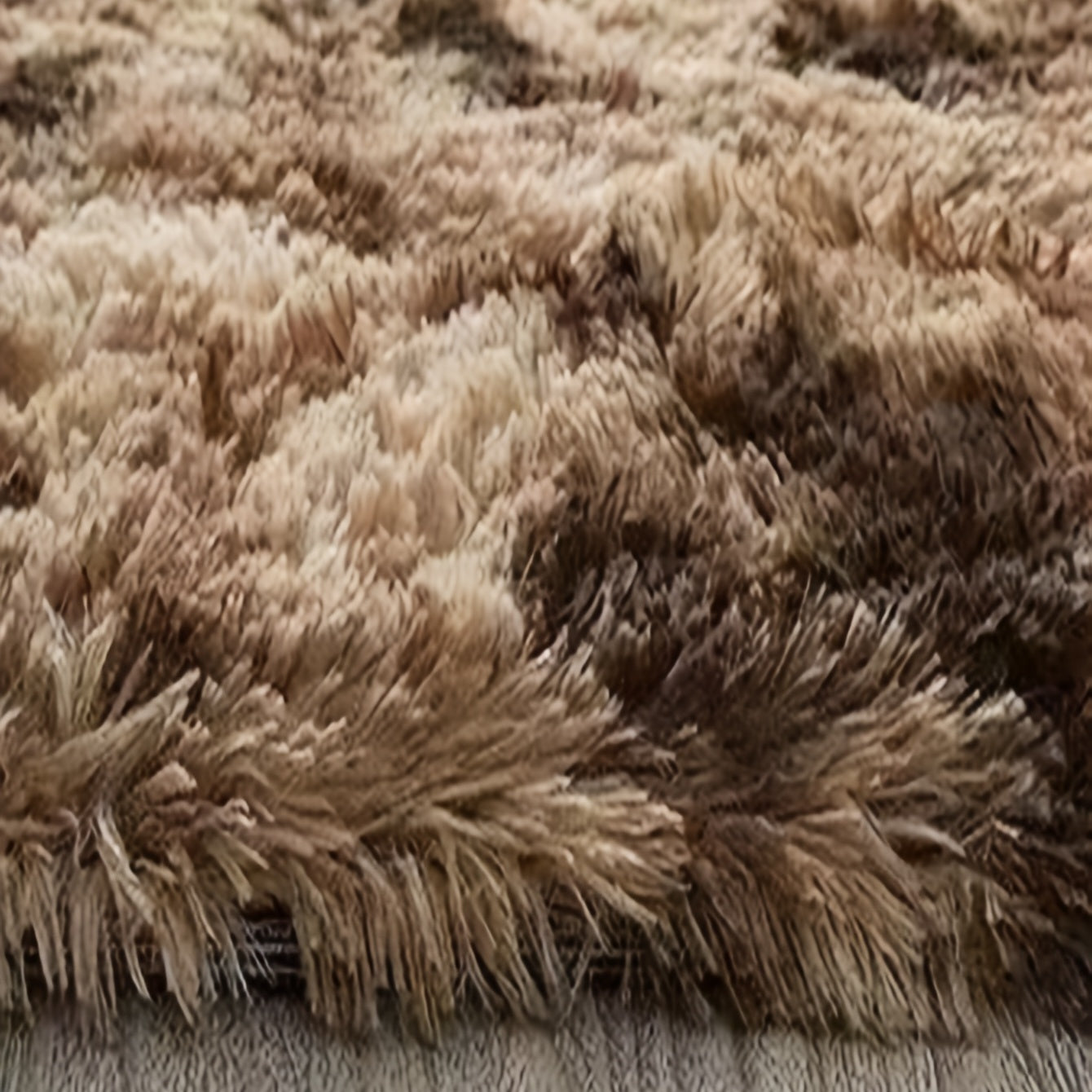 Soft Area Rug Tie Dyed Plush Fluffy Bedside Rug Washable Shag Furry Carpet