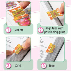 Bible Index Tabs 75pcs Laminated Tabs For Women And Men Golden Foil Easy