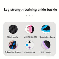 3pcs Exercise Ankle Strap Leg Muscle Training Strap