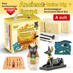 Archaeological Excavation Blind Box - Egyptian Pyramid Museum Treasure