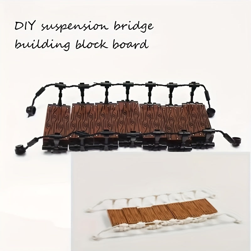 City House Accessory Set Brick Stair Kit DIY Blocks Home Decor Gift