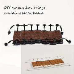 City House Accessory Set Brick Stair Kit DIY Blocks Home Decor Gift