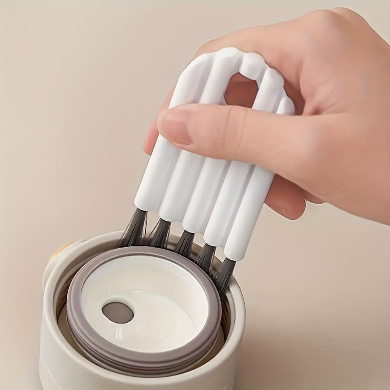Solid Cup Lid Cleaning Brush - Water Bottle, Glasses Cup Accessory