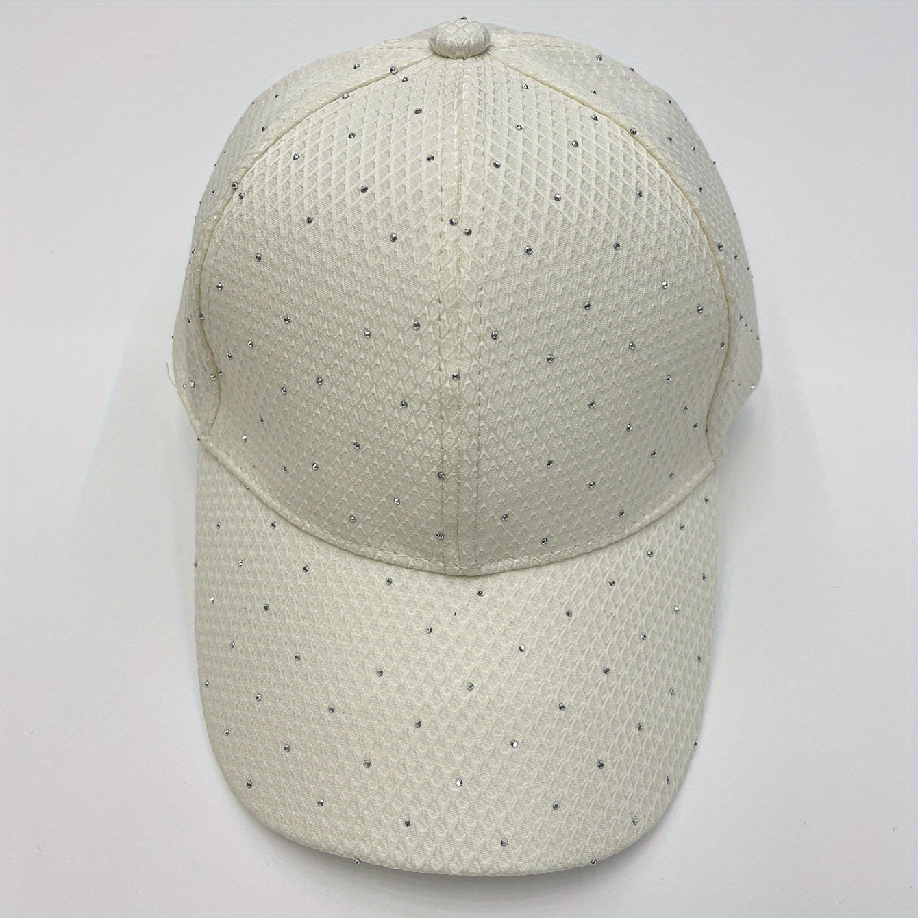 Rhinestone Decor Baseball Cap Lightweight Sun Hat