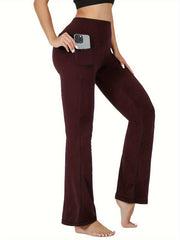 Women's Flare Pants High Waist Yoga Leggings