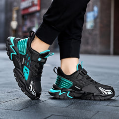 Boy's Chunky Shoes Soft Sole Waterproof Sneakers For Kids