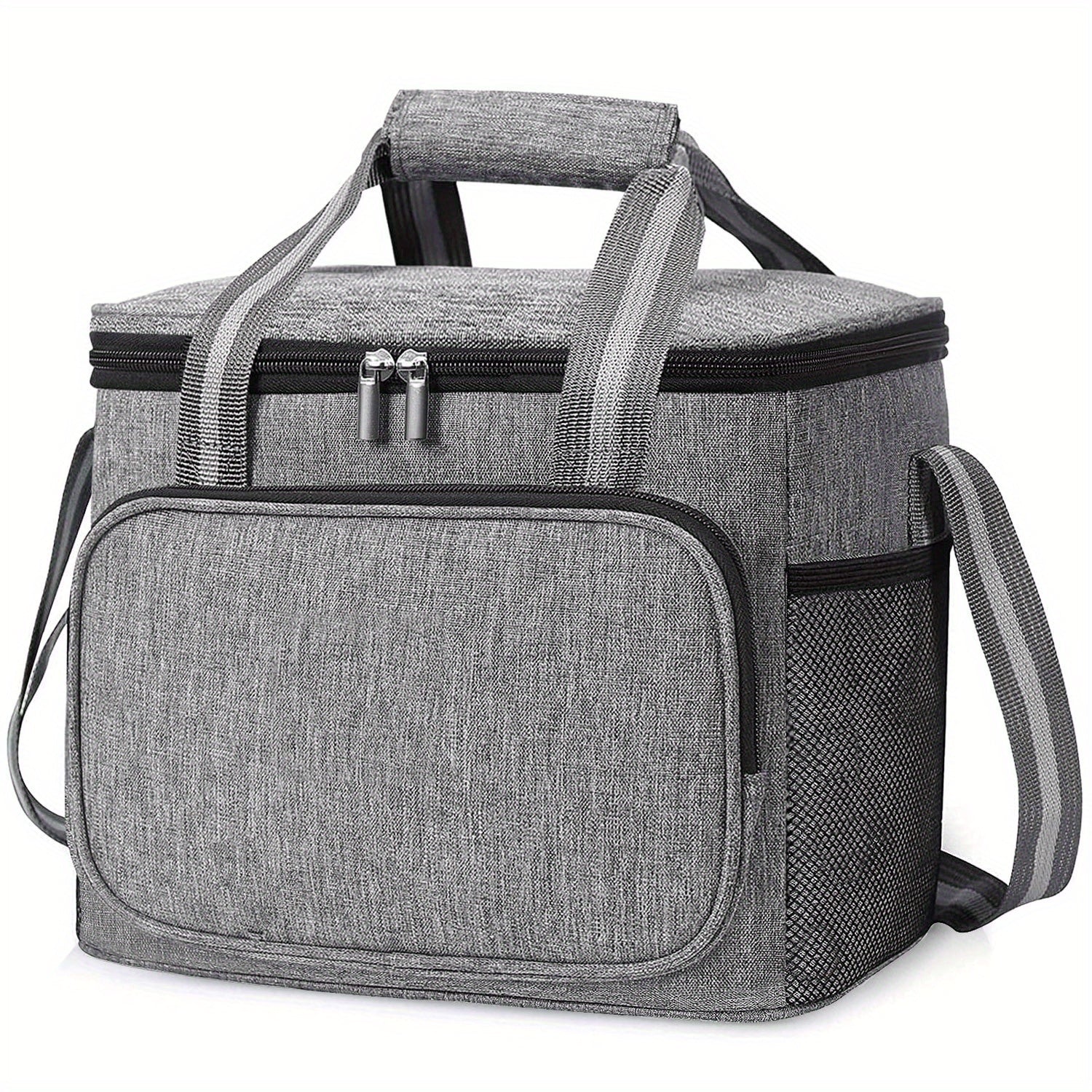 Large Insulated Lunch Bag for Office School Picnic Beach