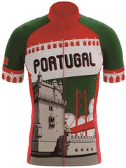 Portugal Themed 3D Print Cycling Jersey