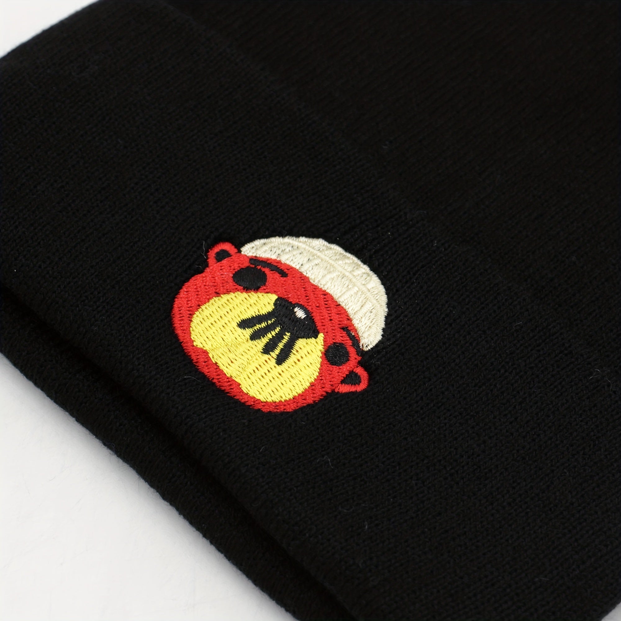 Bear Dad Animal Cartoon Bear Knitted Hat for Men and Women