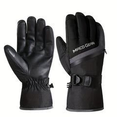 MVPTOO Winter Skiing Full Finger Gloves Touch Screen Outdoor Snowmobile Thermal