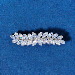 Retro Zircon Hair Clip Side Clip Barrette Bridal Hair Accessories