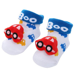 Baby Cartoon Floor Socks, Autumn & Winter, 1 Pair