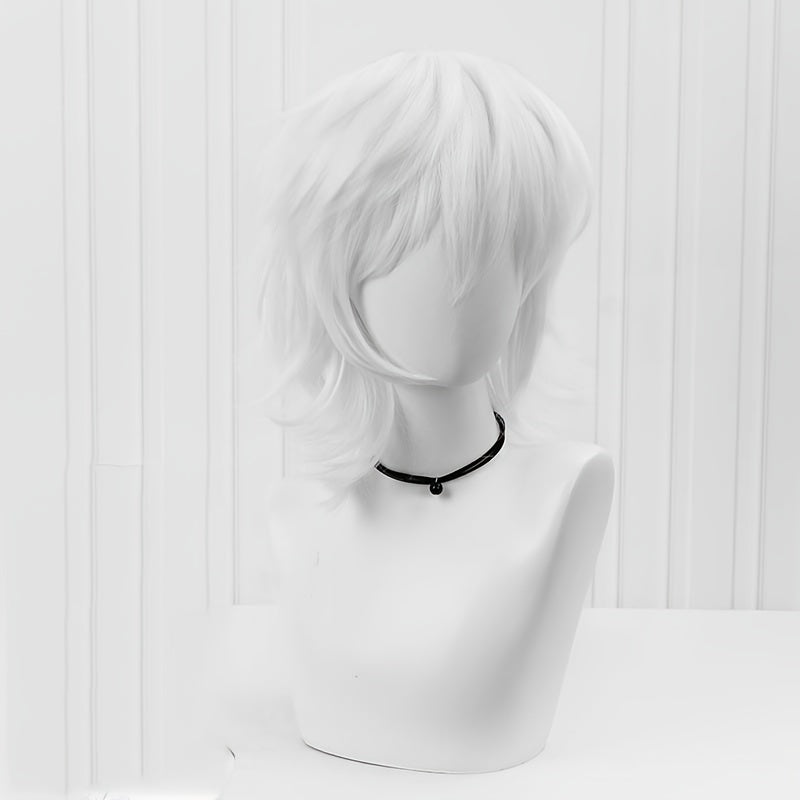 Men's Short Anime Cosplay Wig with Wig Cap