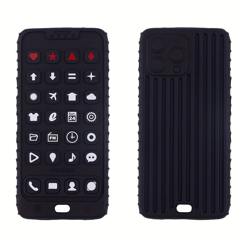 Soft Teether For Babies Phone - Teething Toy For Babies Boys Girls