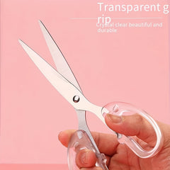 Stainless Steel Office Scissors Teflon Coated Anti Rust Anti Stick Scissors