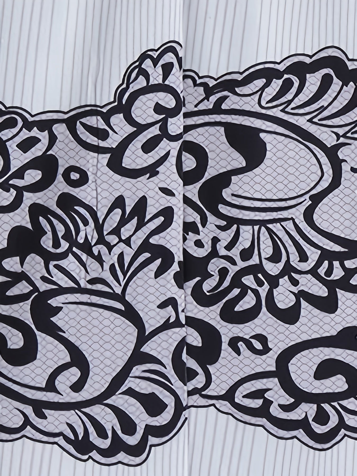 Paisley Print Tank Top Plus Size High Stretch Casual Round Neck Irregular Trim
