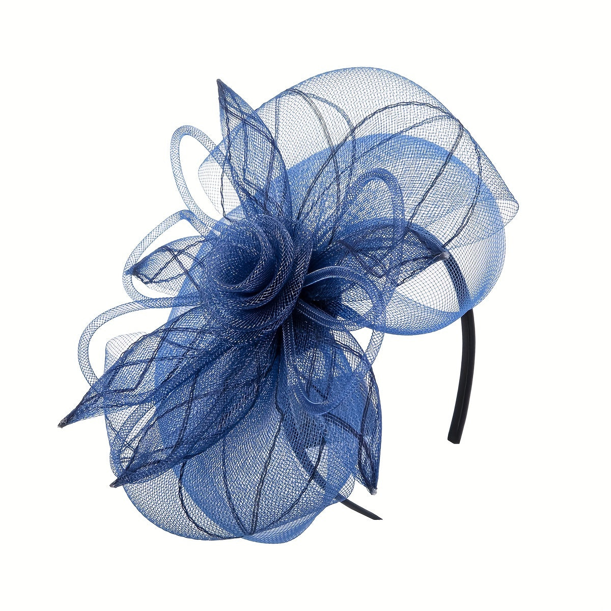 Women Flower Headband Party Birthday Horse Race Wedding Hat Derbyhat
