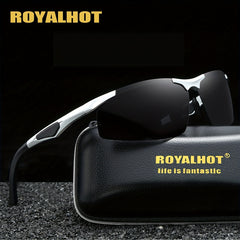 RoyalHot Polarized Rectangle Sunglasses Driving Sun Glasses Shades